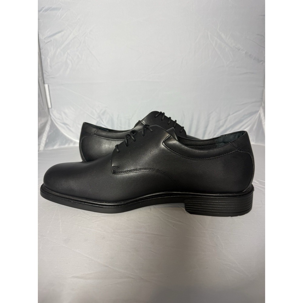 Rockport Black Margin Oxford Dress Shoes Round Toe Lace Up 15 W Men's - Picture 6 of 9